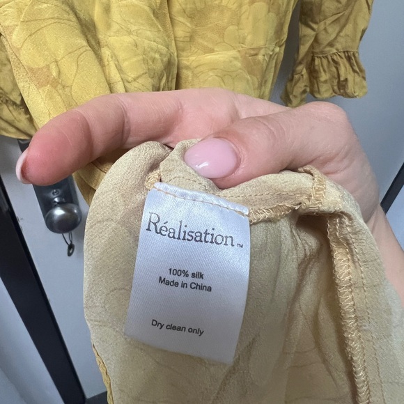 Realisation Par Yellow Mini Dress - Picture 5 of 6